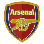 Arsenal エンブレム型壁掛け飾り アーセナル サッカー Arsenal エンブレム型壁掛け飾り アーセナル サッカー アート