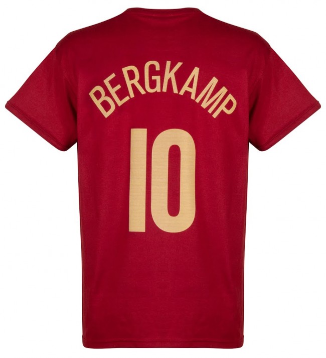 RE-TAKE(リテイク) アーセナル Highbury Tシャツ No.10 ベルカンプ(チリレッド)(CHILLI-PNN-4869P) |  サッカーショップfcFA｜海外サッカーユニフォーム・アパレル・グッズ通販
