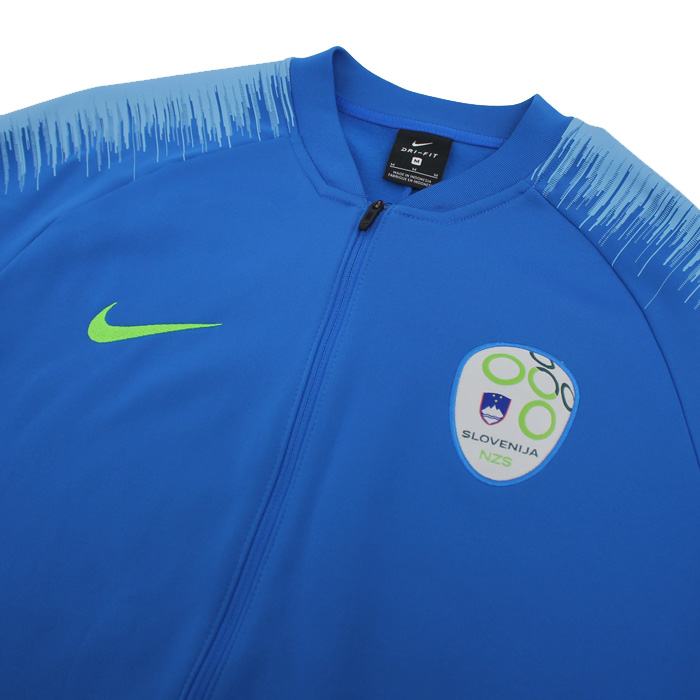 スロベニア代表 18 アンセムジャケット ブルー Nike ナイキ 3604 465 サッカーショップfcfa 海外サッカーユニフォーム アパレル グッズ通販