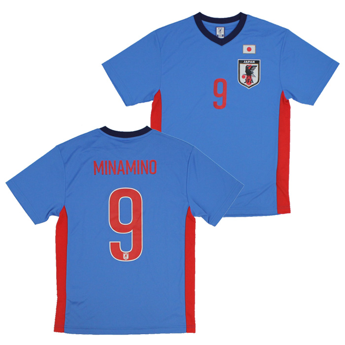 日本代表 オフィシャル プレーヤーズ Tシャツ No 9 南野拓実 O3 400 O3 403 サッカーショップfcfa 海外サッカーユニフォーム アパレル グッズ通販