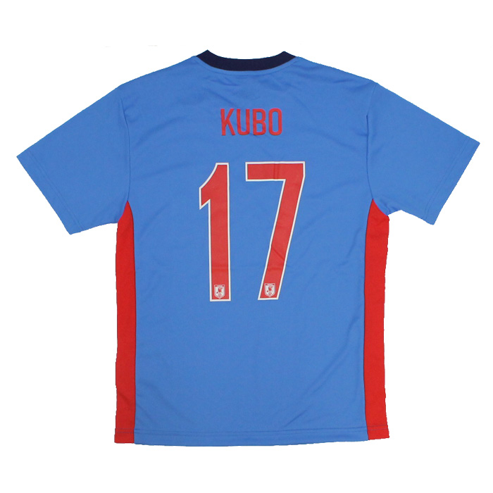 日本代表 オフィシャル プレーヤーズ Tシャツ No 17 久保建英 O3 430 O3 432 サッカーショップ Fcfa 海外サッカーユニフォーム アパレル グッズ通販