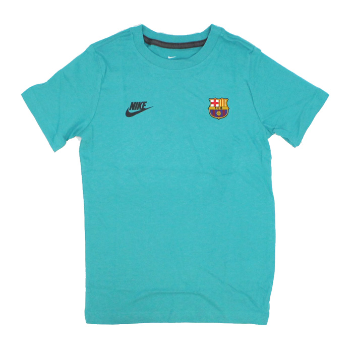 Fcバルセロナ キットインスパイアード Tシャツ ジュニア ターコイズ Nike ナイキ Bq9431 309 サッカーショップfcfa 海外サッカーユニフォーム アパレル グッズ通販