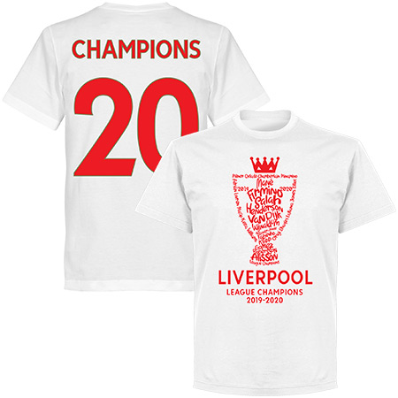 Re Take リテイク リバプール Champions Tシャツ ホワイト サッカーショップfcfa 海外サッカーユニフォーム アパレル グッズ通販