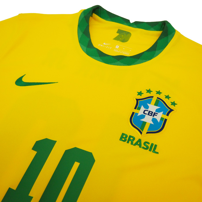 ブラジル代表 ホーム 半袖 ユニフォーム No 10 ネイマールjr Nike ナイキ Cd06 749 10n サッカーショップfcfa 海外サッカーユニフォーム アパレル グッズ通販