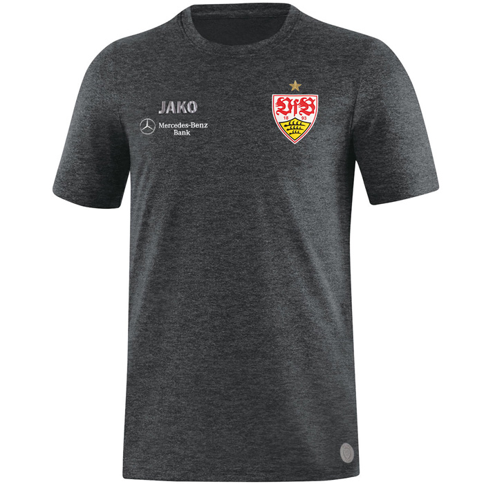 シュトゥットガルト 21 プレミアムtシャツ グレー Jako ヤコ St6129m 21 サッカーショップfcfa 海外サッカー ユニフォーム アパレル グッズ通販