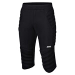 ヤコ GK パッド入り 3/4丈 トレーニングパンツ(ブラック)【JAKO
