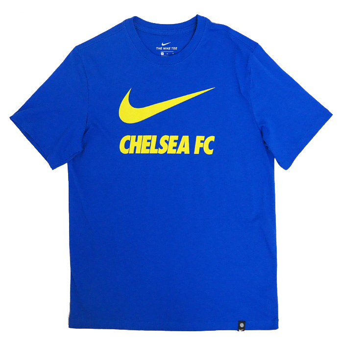 チェルシー スウッシュ クラブ Tシャツ 半袖 ブルー Nike ナイキ Db4809 480 サッカーショップfcfa 海外サッカーユニフォーム アパレル グッズ通販