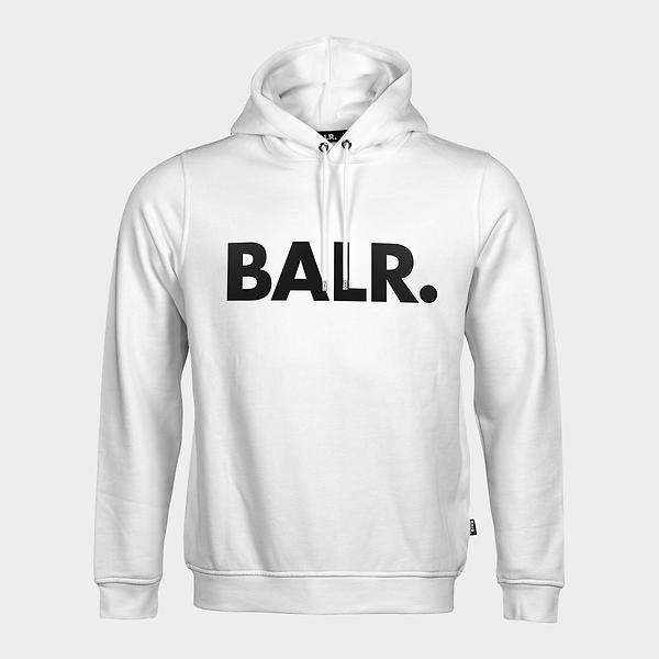 BALR.(ボーラー) BRAND STRAIGHT フーディ (ブライトホワイト)(B1261