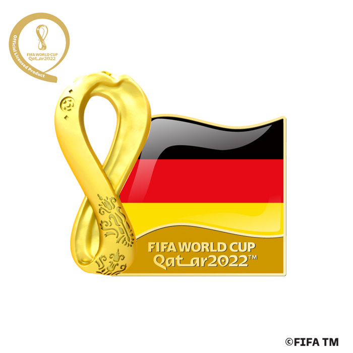 2022 FIFAワールドカップ(W杯)カタール オフィシャル エンブレム ピンバッジ (ドイツ)(F22-PN-0034/GERMANY) |  サッカーショップfcFA｜海外サッカーユニフォーム・アパレル・グッズ通販