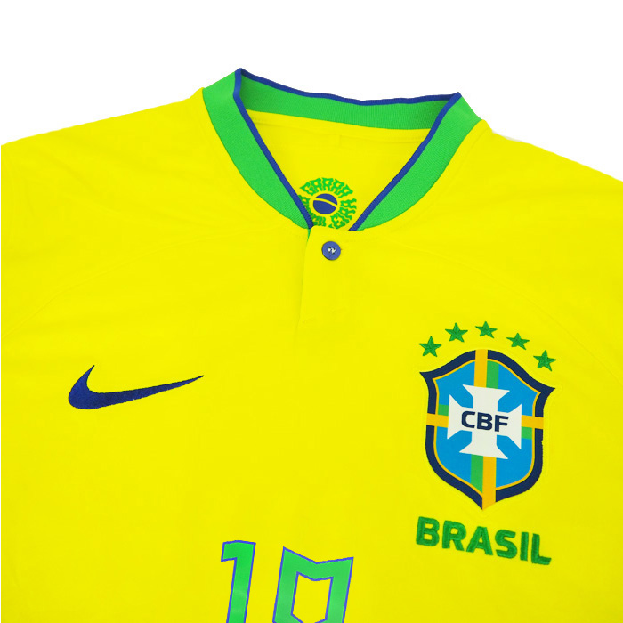 ブラジル代表 2022 ホーム 半袖 ユニフォーム No.18 ジェズス【NIKE 