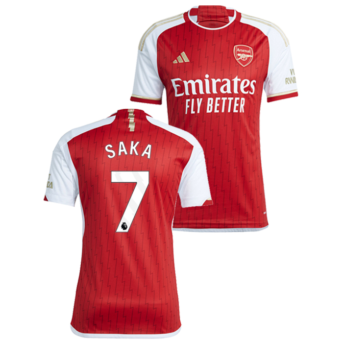 アーセナル 2023/24 arsenal home ユニフォーム 7SAKA - ウェア