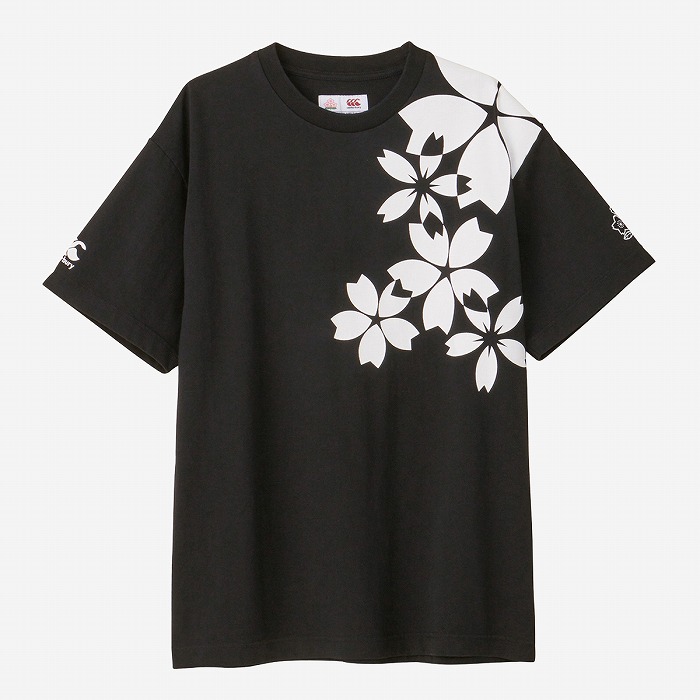 ラグビー 日本代表 スペクテイター Tシャツ 半袖 SAKURA(ブラック 