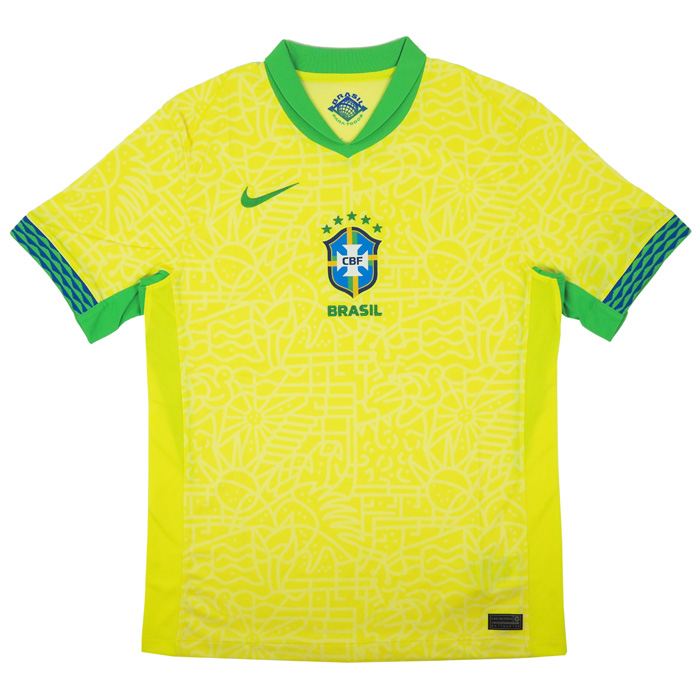 ブラジル代表 2024 ホーム 半袖 ユニフォーム【NIKE/ナイキ】(FJ4284 ...