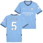 正規品　マンチェスターシティ　ユニフォーム　No.5　ストーンズ 23-24 マンチェスターシティ #5 ストーンズ レプリカ
