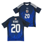 【キッズ】アディダス サッカー日本代表 2024 ホーム レプリカ ユニフォーム No.20 久保建英 【adidas/アディダス】(IS5612/20K)【オフィシャルマーク対応：ご注文確認後7営業日以内で発送】 |  サッカーショップfcFA｜海外サッカーユニフォーム・アパレル ...