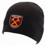 【1点物】ウエストハムユナイテッドFC ニットキャップマフラーセット ビンテージ ウエストハム オフィシャル ニットキャップ(ネイビー