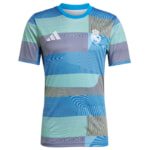 レアルマドリード 25-26 プレマッチシャツ 半袖(ブルー)【adidas