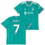 25-26シーズンのリヴァプール・ウェルツの背番号7ですXLサイズです。 25-26シーズンのリヴァプール・ウェルツの背番号7ですXLサイズです。