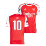 アーセナル 25-26 ホーム 半袖 ユニフォーム No.10 エゼ (CL