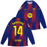 FCバルセロナ 25-26 ホーム 長袖 ユニフォーム No.14 ラッシュフォード