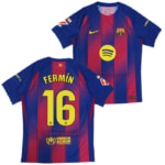 FCバルセロナ 25-26 ホーム Dri-FIT ADV 半袖 ユニフォーム No.16